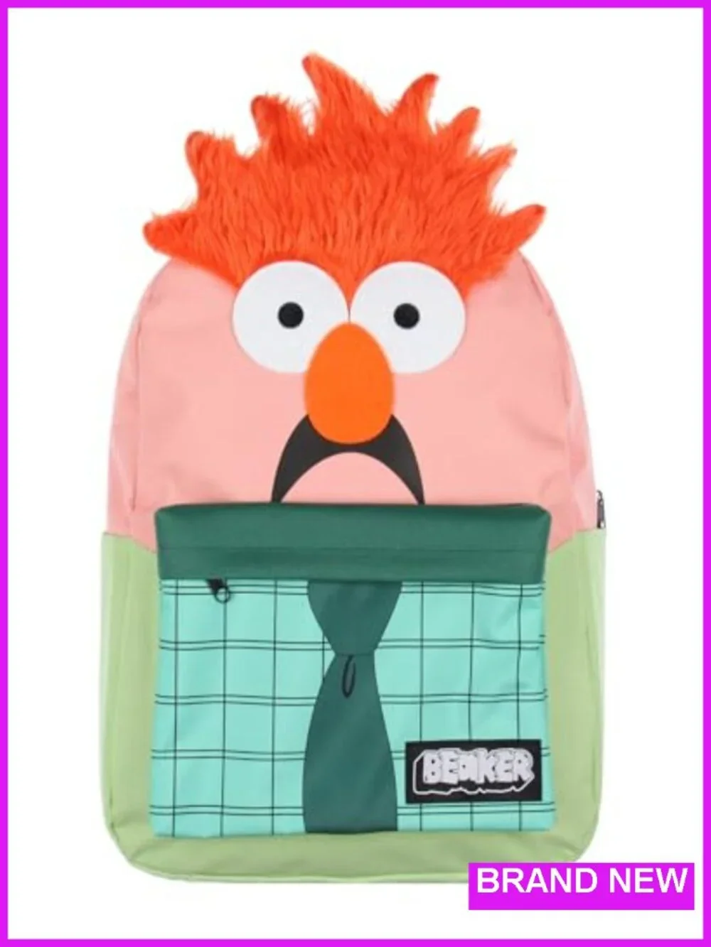 The Muppets Beaker 3D Hair Backpack, 17